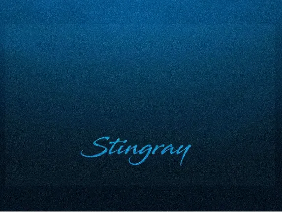 Stingray font