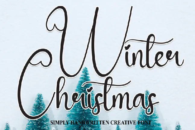 Winter Christmas Typeface font