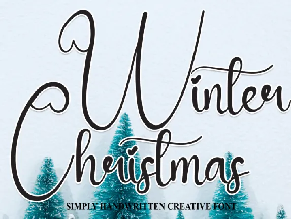 Winter Christmas Typeface font