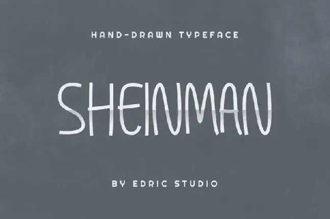 Sheinman Hand Drawn font