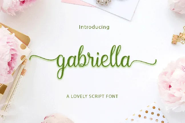 Gabriella font