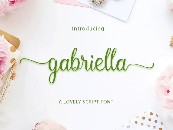 Gabriella font