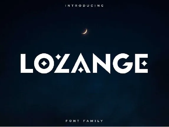 Lozange font