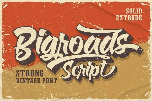 Bigroads font