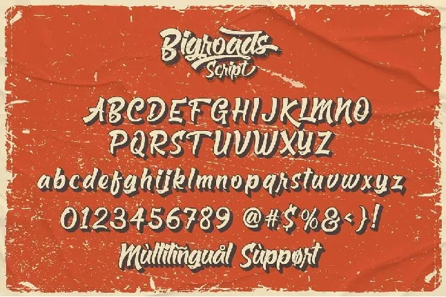 Bigroads font