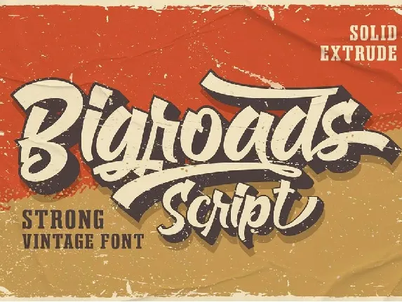 Bigroads font