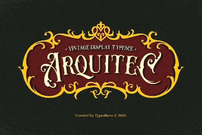 Arquitec Vintage Display font