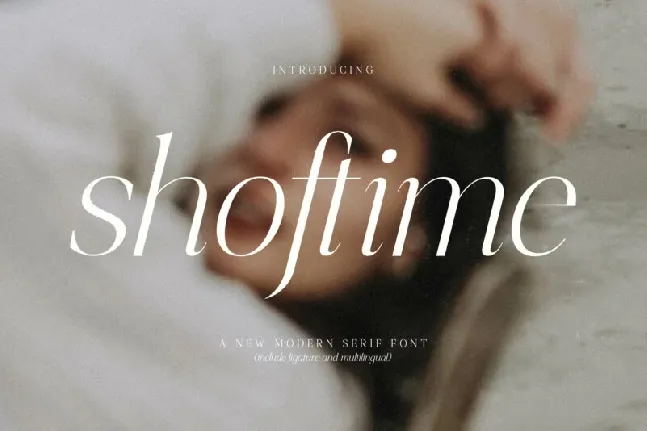 Shoftime font