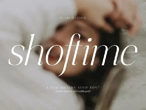 Shoftime font