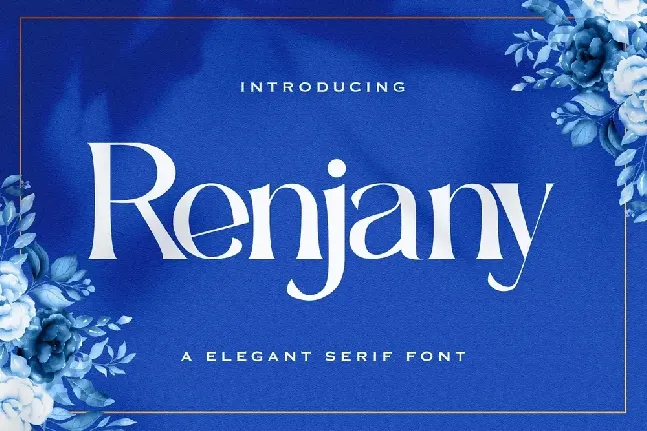 Renjany font