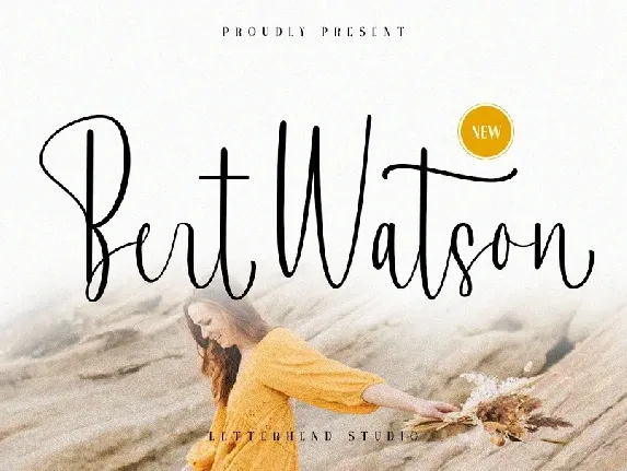 Bert Watson font