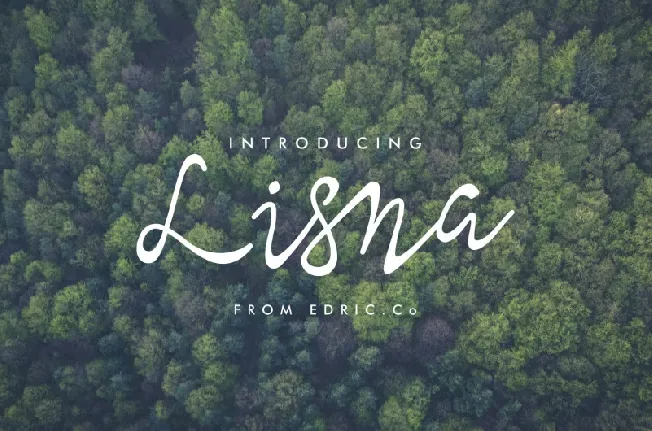 Lisna Script font