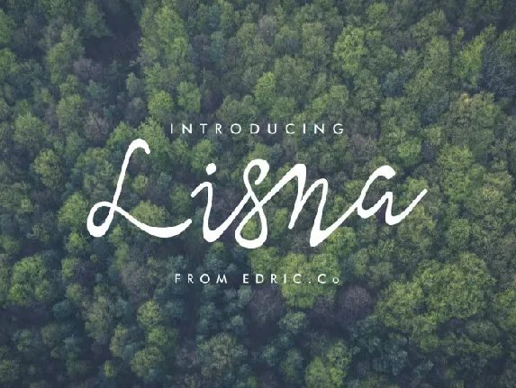 Lisna Script font