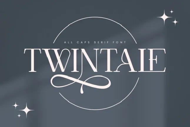 Twintale font