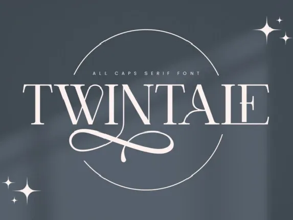 Twintale font