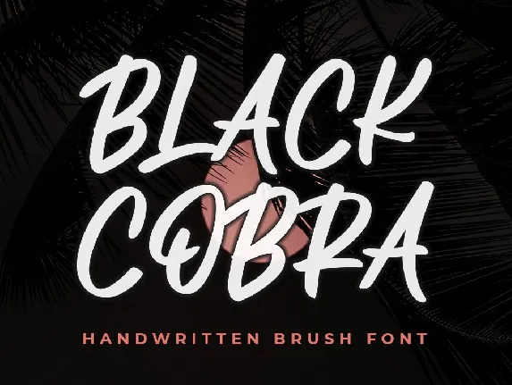 Black Cobra font