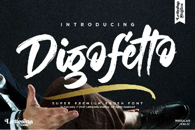 Digofetto font