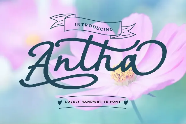 Antha font