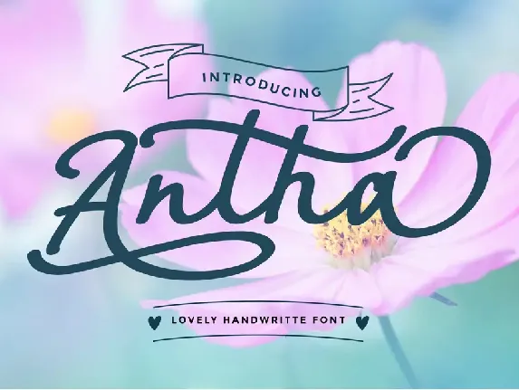 Antha font