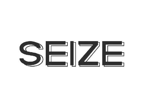 Seize Demo font