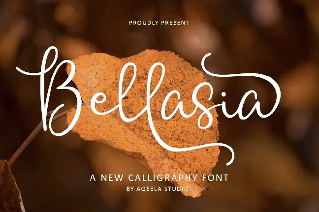 Bellasia font