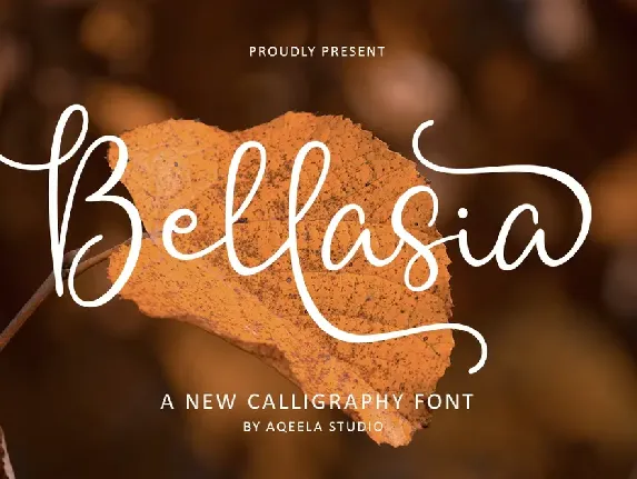 Bellasia font