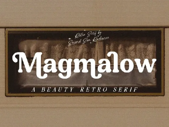 SS – Magmalow font