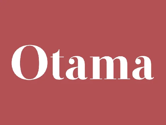 Otama font