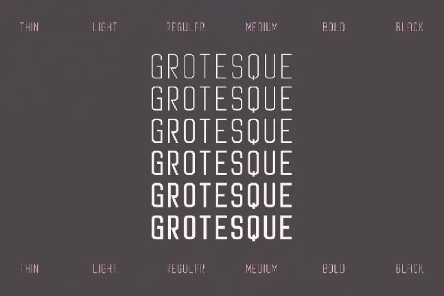 Protique font