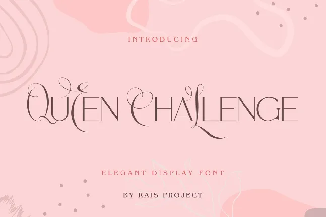 QueenChallengeDemo font