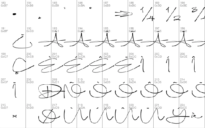 Jadamath font