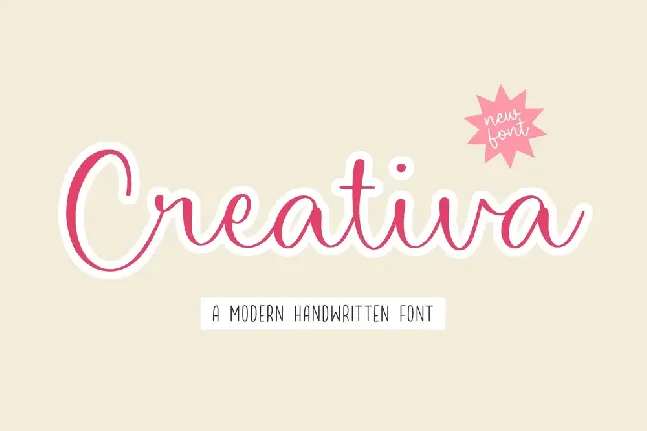 Creativa font