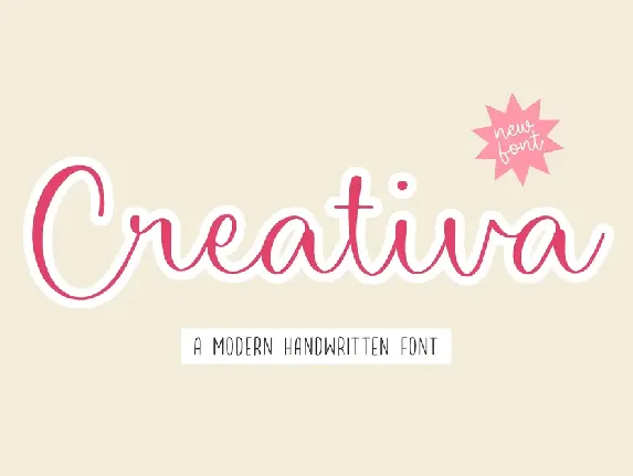 Creativa font