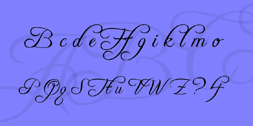 Freebooter Script font