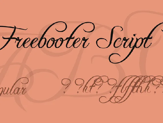 Freebooter Script font