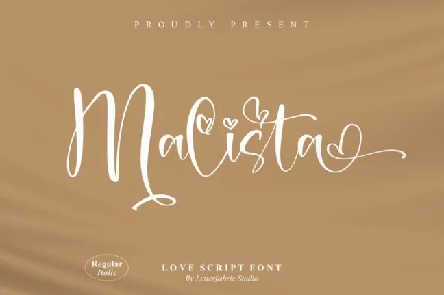 Malista font