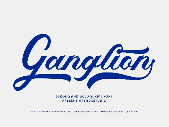 Ganglion font