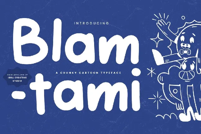 Blamtami Personal Use font