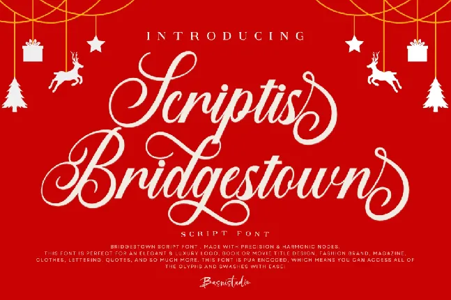 Scriptis Bridgestown font