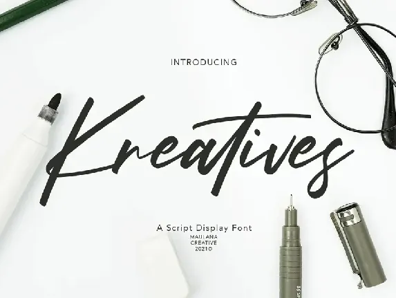 Kreatives font