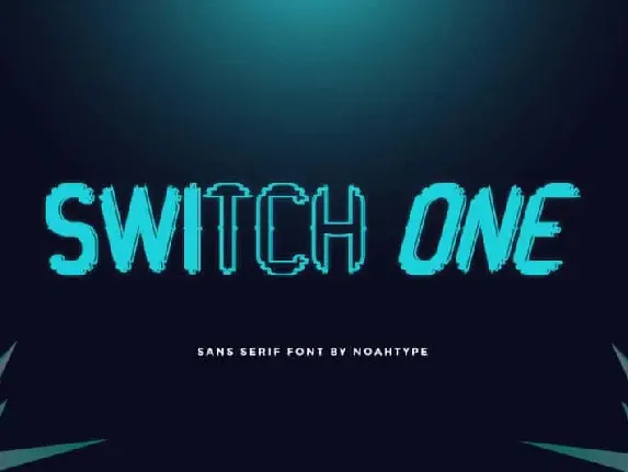 Switch One Display font