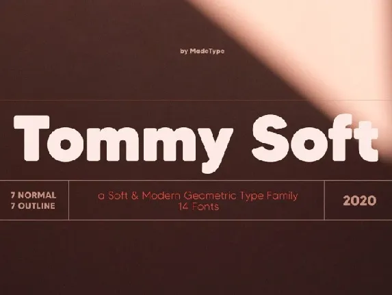 MADE Tommy Soft Family font