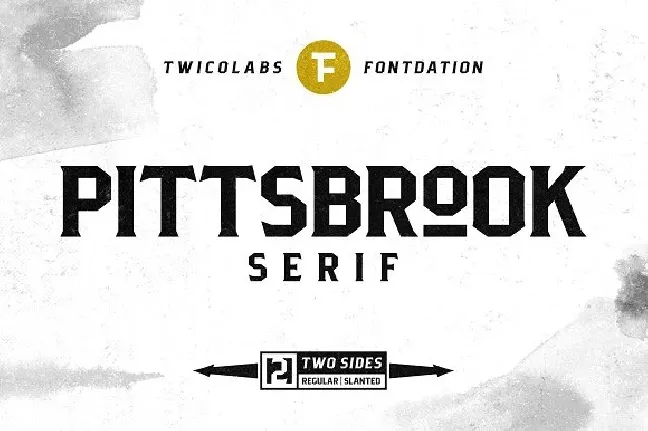 Pittsbrook Serif Typeface font