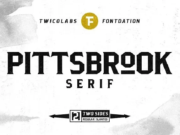 Pittsbrook Serif Typeface font