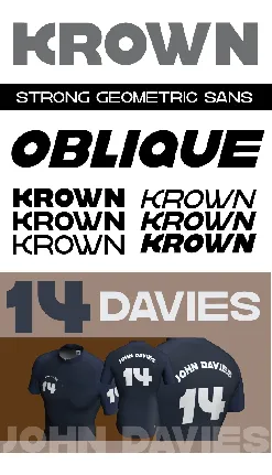 Krown font