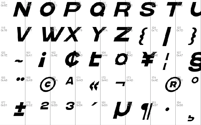 Krown font