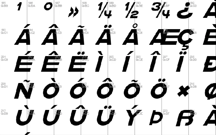 Krown font