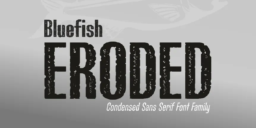 Bluefish font