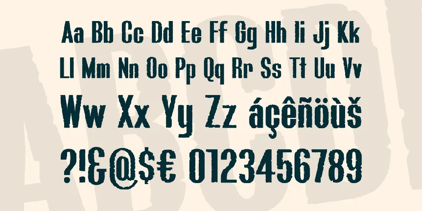 Bluefish font