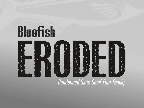 Bluefish font